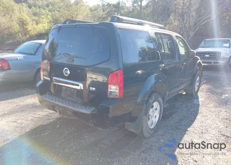 2006 Nissan Pathfinder Le из США, поврежденный, VIN 5N1AR18U46C619632